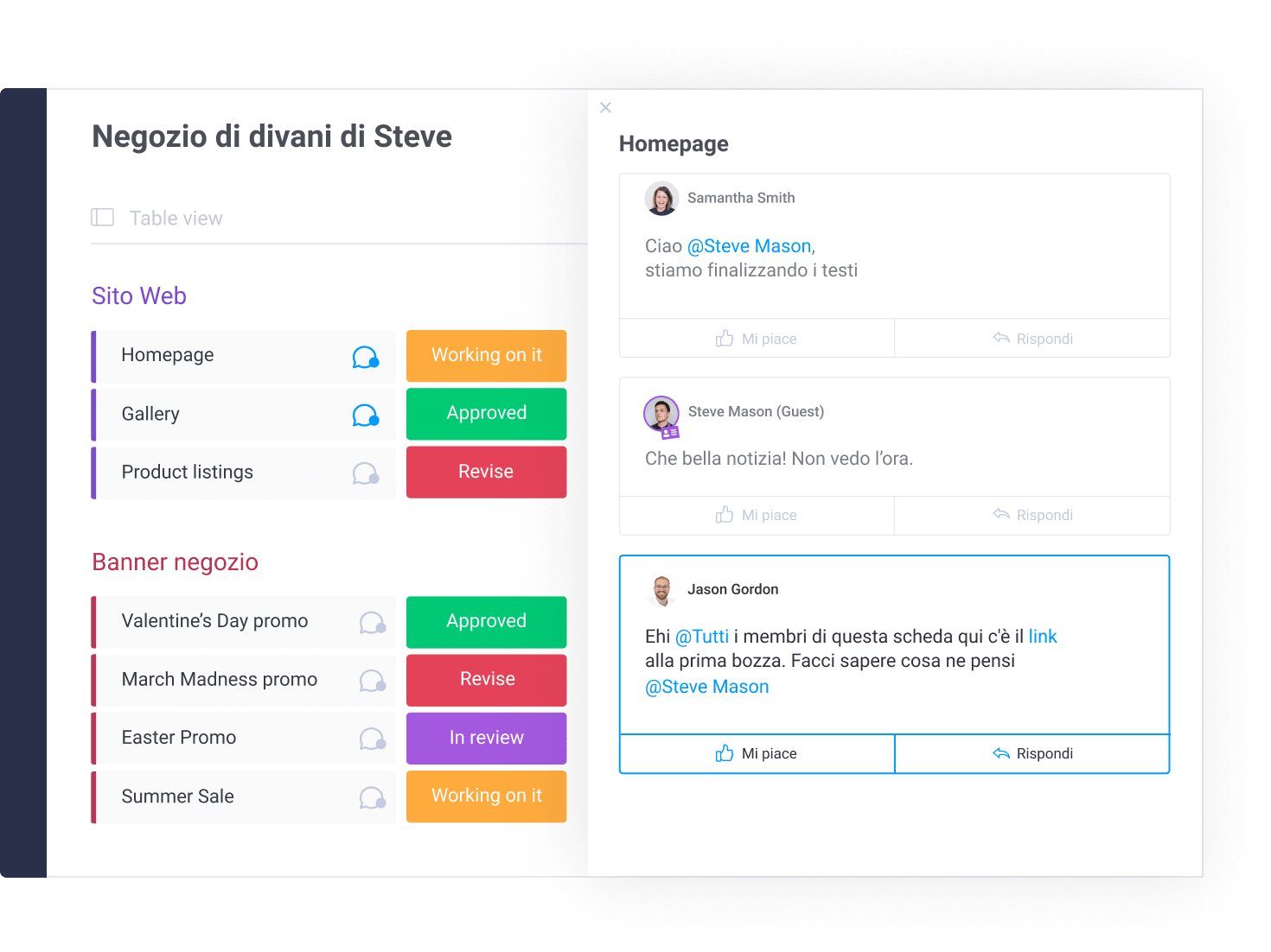 Receive Feedback with monday.com's Creative Project Management Software